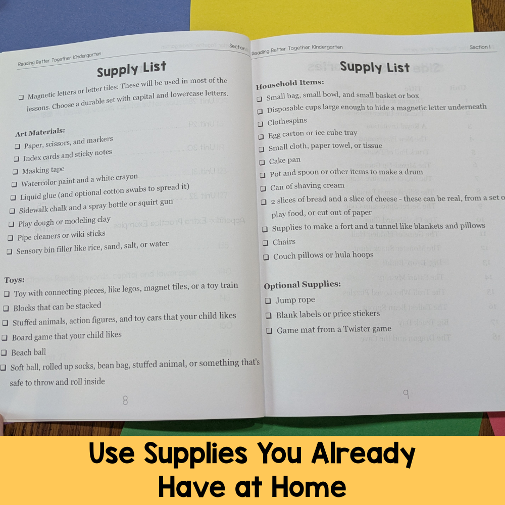 Reading Better Together Kindergarten Bundle - 32 Week Complete Curriculum + Side by Side Stories Anthology + Digital Bonus Vault FREE Bonus