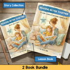 Reading Better Together Kindergarten Bundle - 32 Week Complete Curriculum + Side by Side Stories Anthology + Digital Bonus Vault FREE Bonus