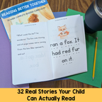 Reading Better Together Kindergarten Bundle - 32 Week Complete Curriculum + Side by Side Stories Anthology + Digital Bonus Vault FREE Bonus